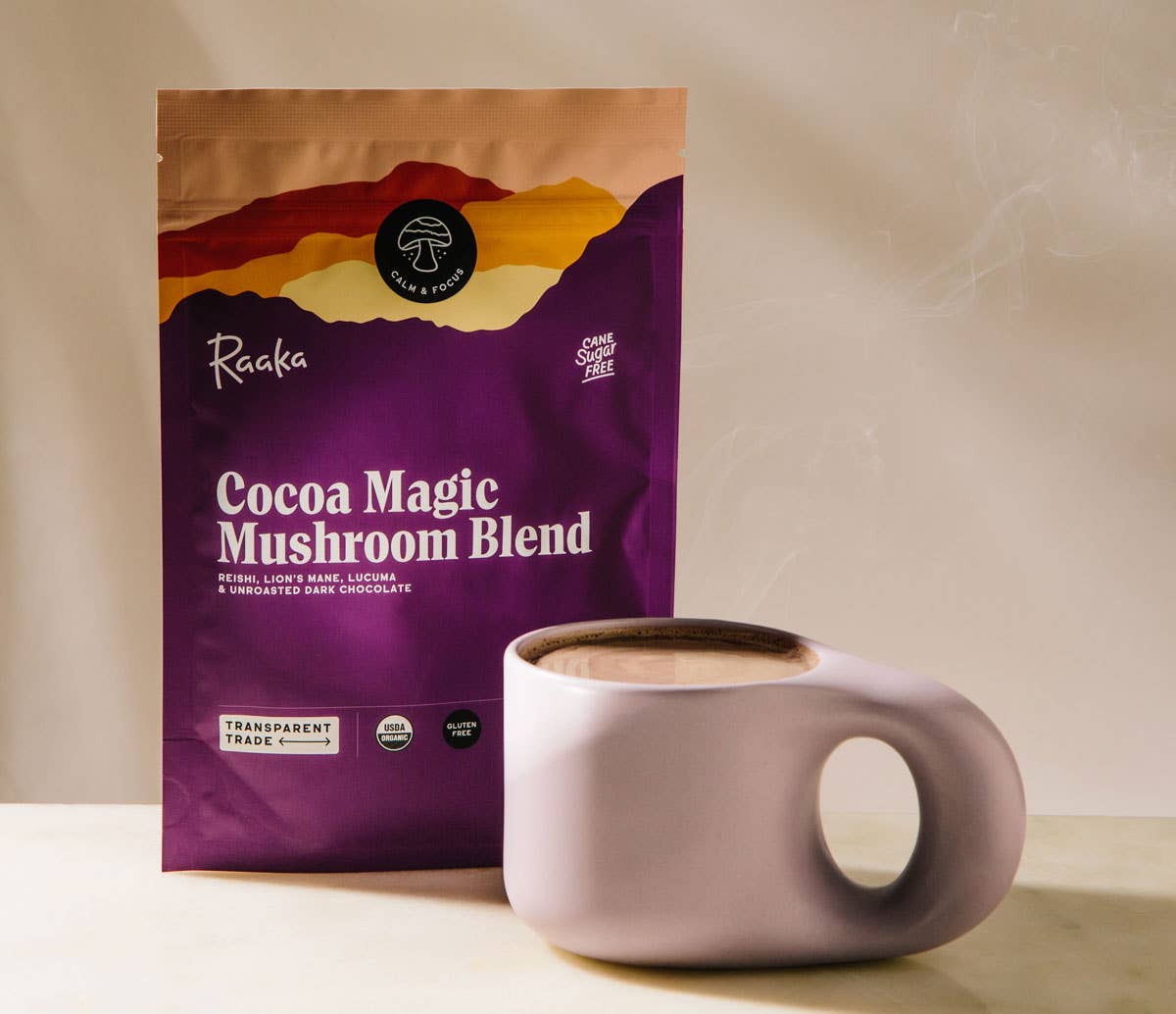 Cocoa Magic Mushroom Blend - Adaptogen Hot Chocolate (w/ Zorzal Cocoa)