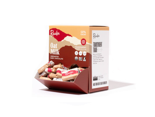 58% Oat Milk Mini Chocolate Bars