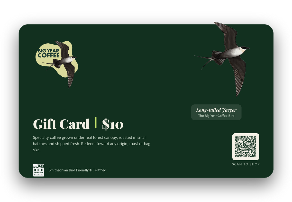 Big Year Coffee Gift Card 🇺🇸