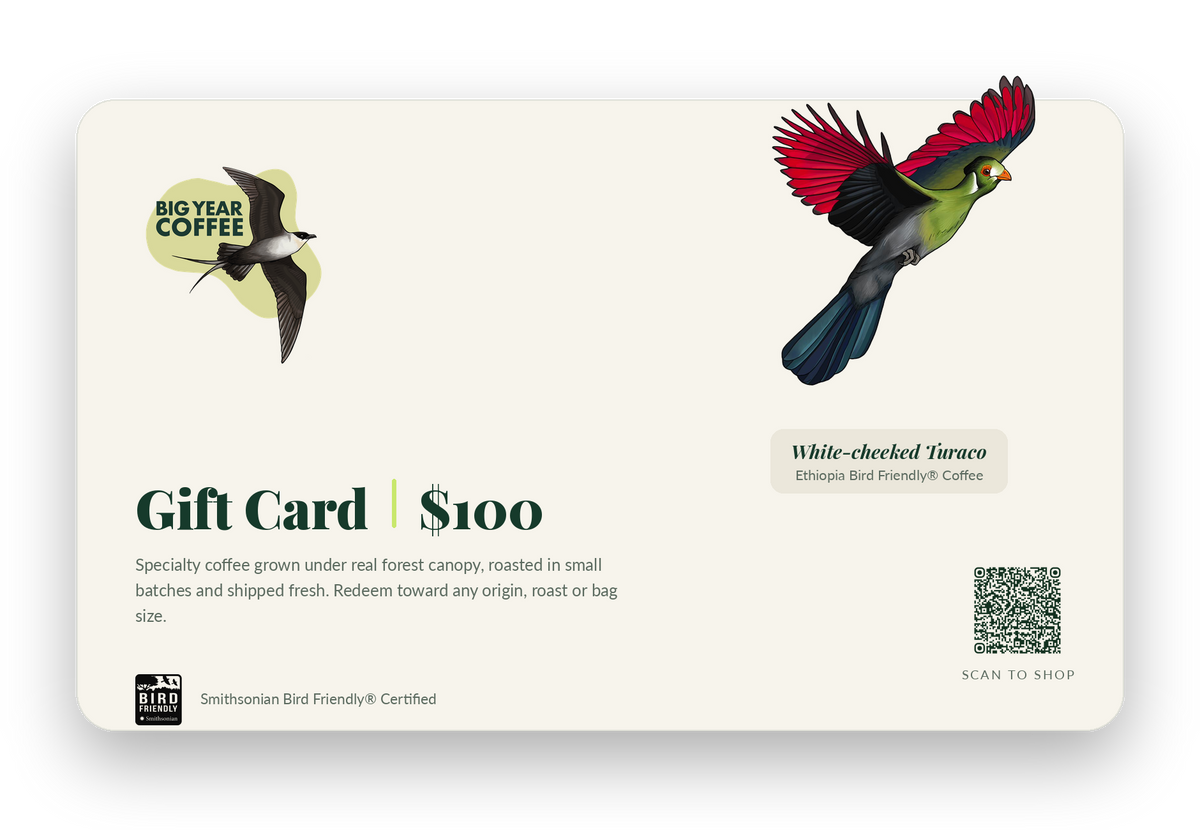 Big Year Coffee Gift Card 🇺🇸