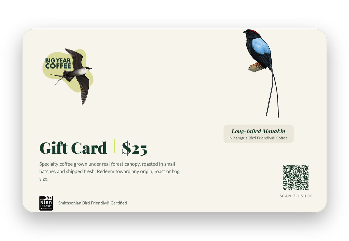 Big Year Coffee Gift Card 🇺🇸