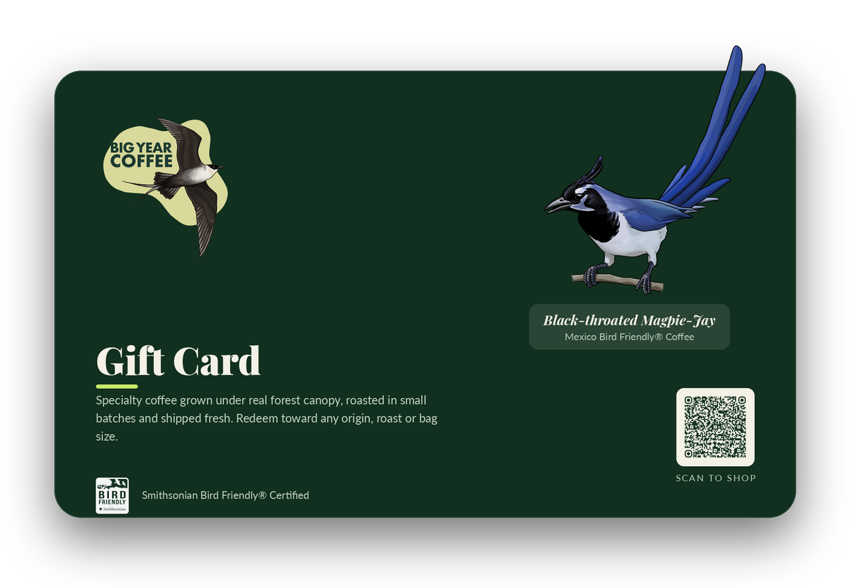 Big Year Coffee Gift Card 🇺🇸